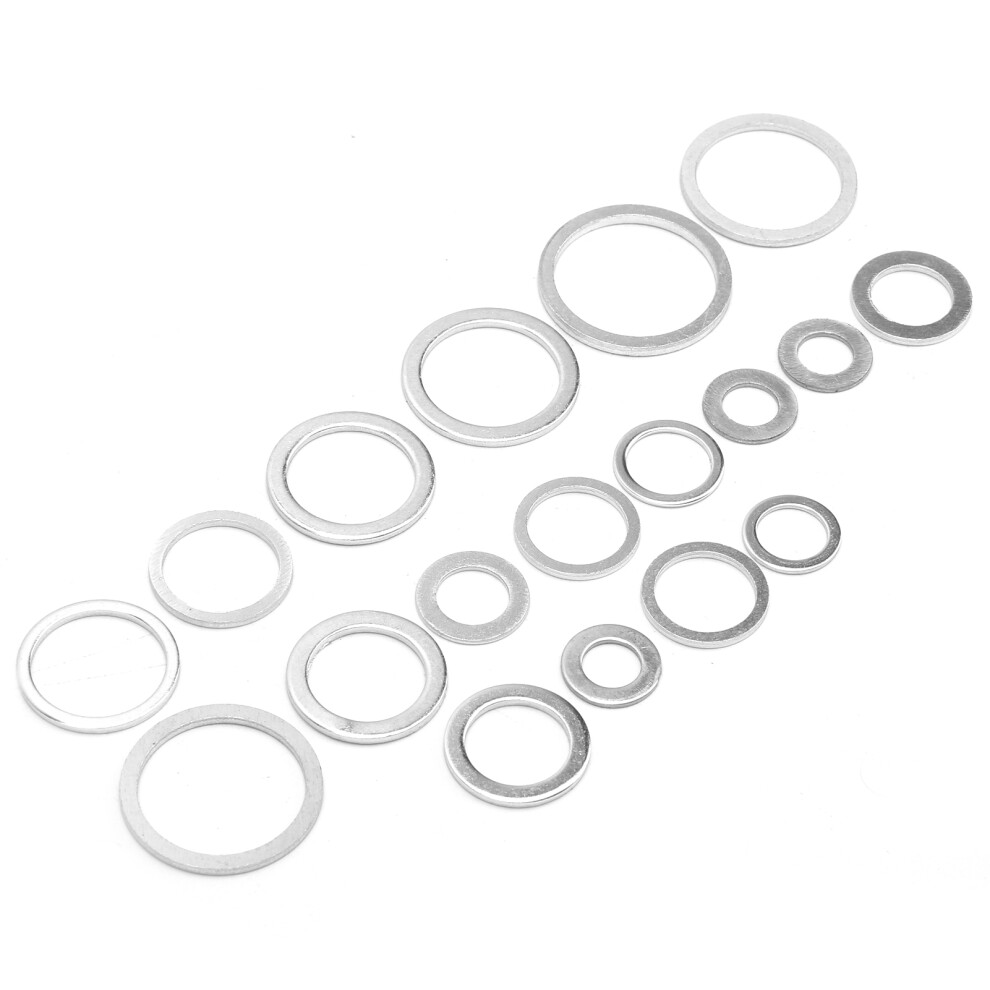 450Pcs Aluminum Washer Set High Temperature Resistance Assortment Industrial Supplies 8081323076646
