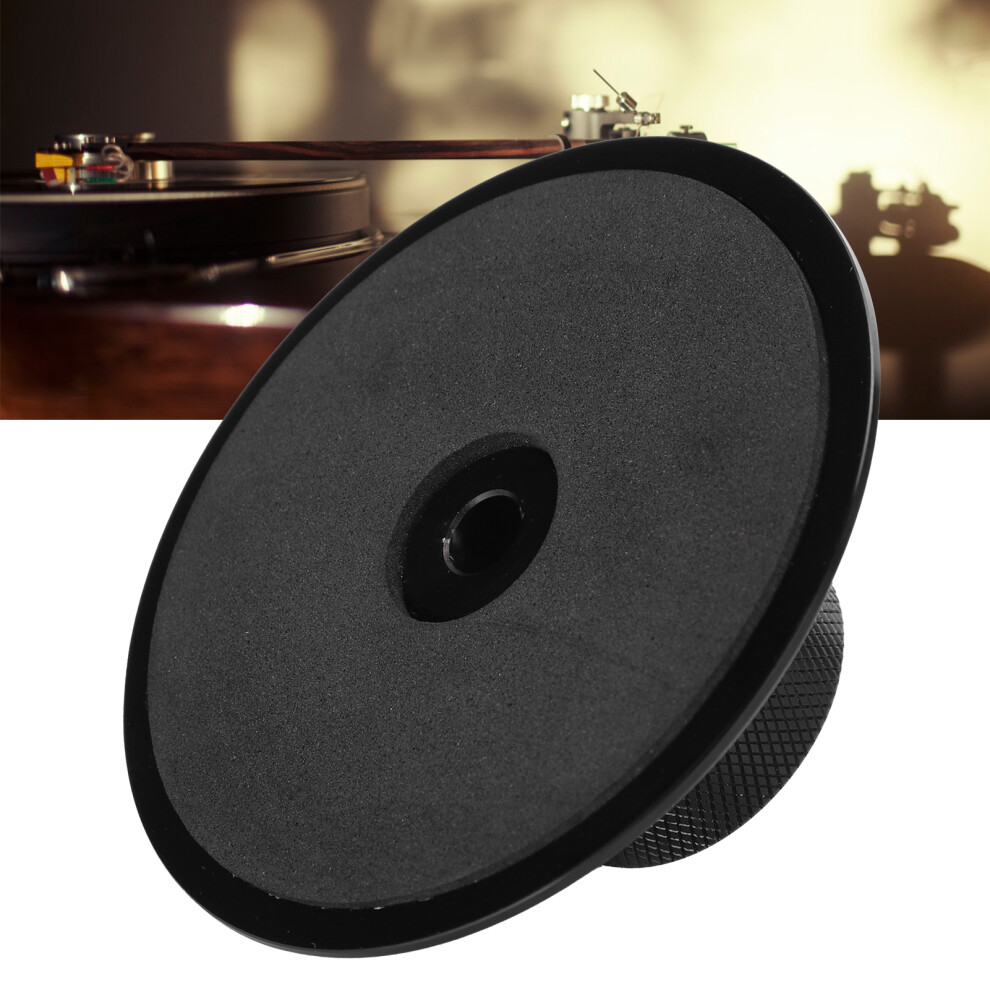 Lp120b For Lp Player Vinyl Record Weight Stabilizer Turntable Disc Clamp Aluminium Alloyblack 9391323076560