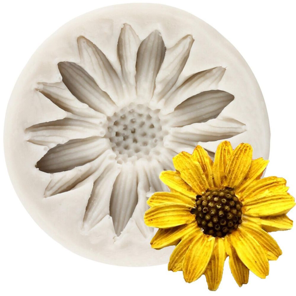 Chrysanthemum Daisy Silicone Mould Flowers Fondant Moulds Cake Decorating Tools Diy Cupcake Topper Chocolate Candy Clay Mould