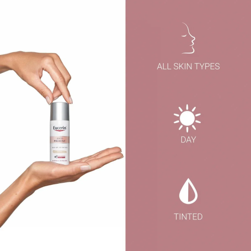 Eucerin 2 x Eucerin Anti-Pigment Day Cream SPF30 Tinted Light 50ml Set 2