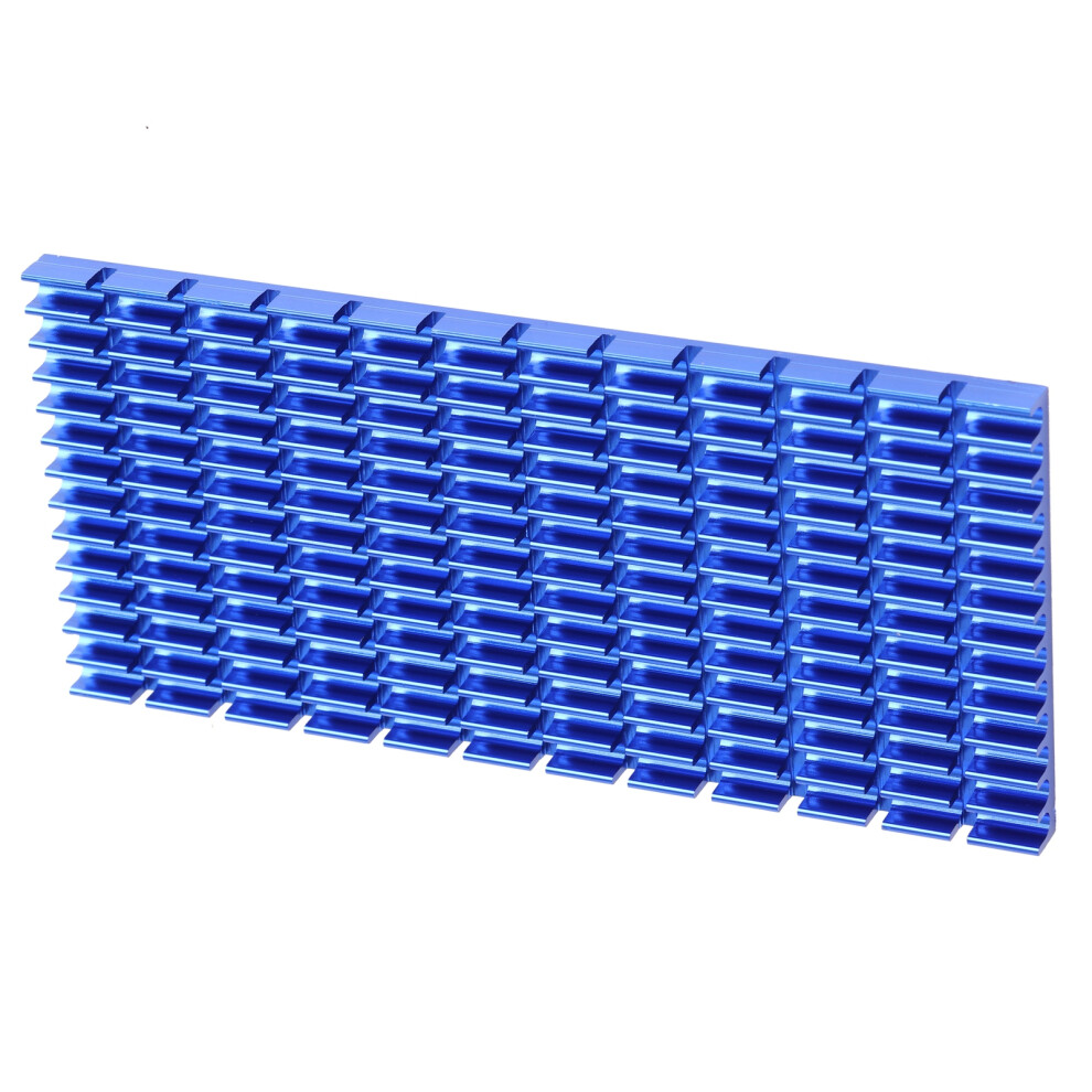 P55 X 6 X 120 Aluminum Heat Sink Cooling Heatsink Sheet For Cpu Pcb Amplifier Electrical Appliances 9391323090139