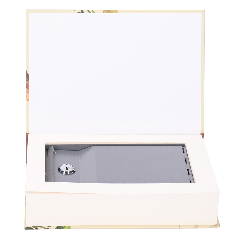 Simulation Book Safe Box Innovative Cash Bank Card Jewelry Security Storage Box With Key 5041323091707