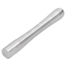 Cocktail-Muddler aus Edelstahl Barzubehör 2,5 cm Durchmesser Silber