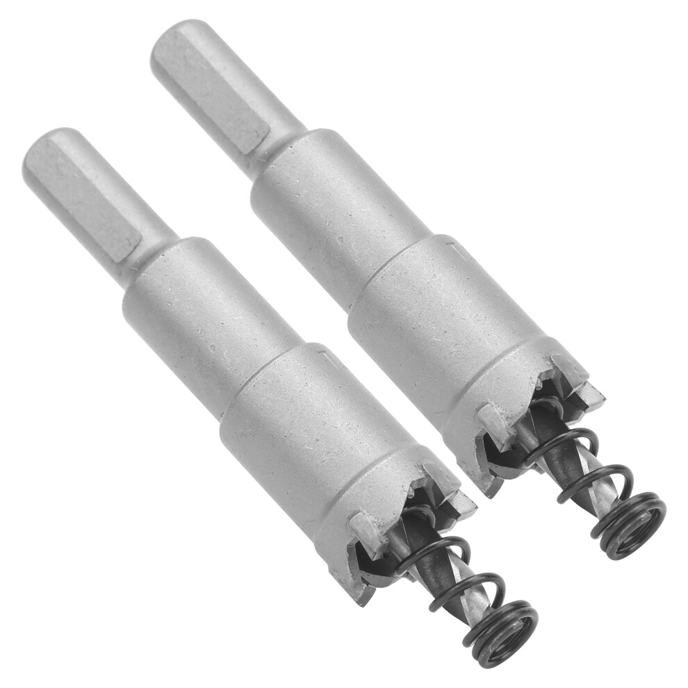 2 Set Carbide Hole Cutter Saw Cutting Kit For Metal Thick Plate Industrial Suppliesï18.5Mm 8701323093824