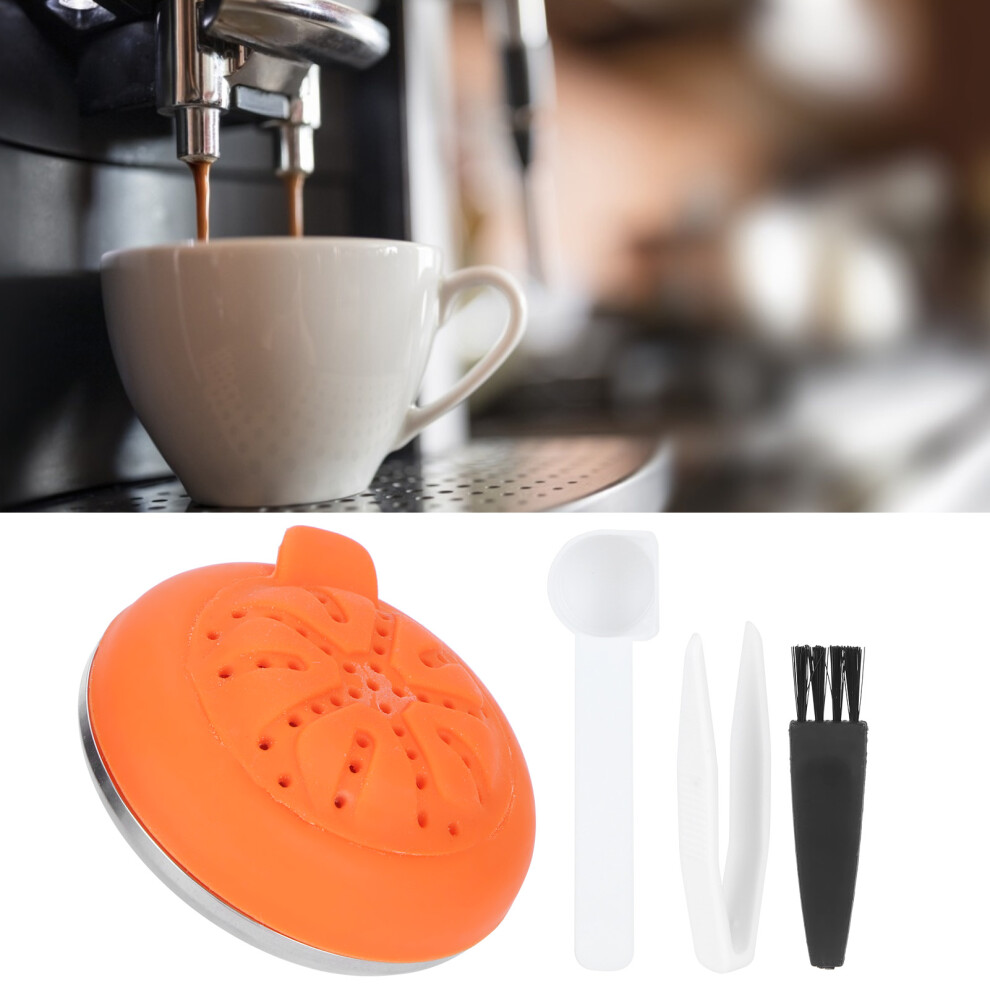 Refillable Coffee Capsule Reusable Coffee Filter Cup with Brush Spoon Clip Fit for Didiesse-image-OPC-PHW52SQ-NEW