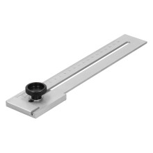 Schreiner-Markerlineal 0200mm — Zimmermannsbleistift, Lineal & Layout-Werkzeug