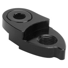 BOLANY Aluminium Fahrrad-Schaltwerk-Hängerdecker für 8-12 Gang, 4,5 cm Schwarz