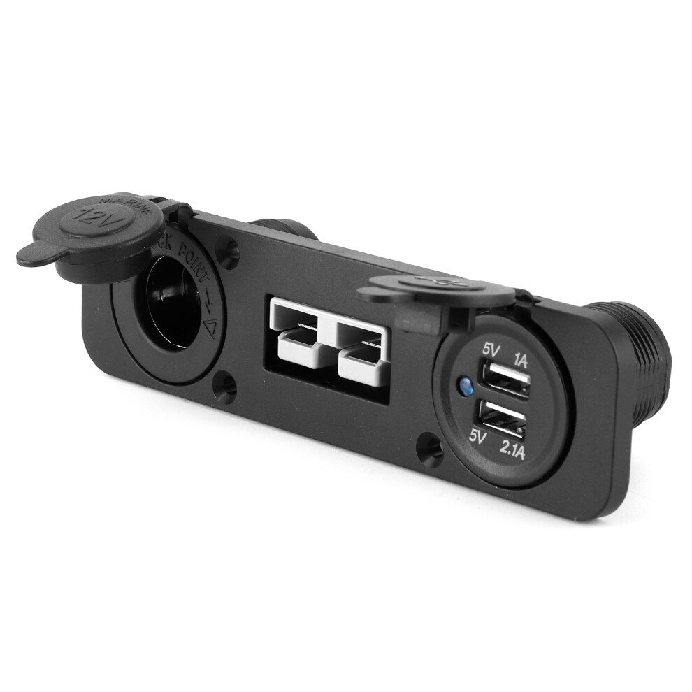 50A 600W Usb Charger Socket Cigarette Lighter Fireproof Flame Retardant For Ships Yachts Motorhome 4961323094663
