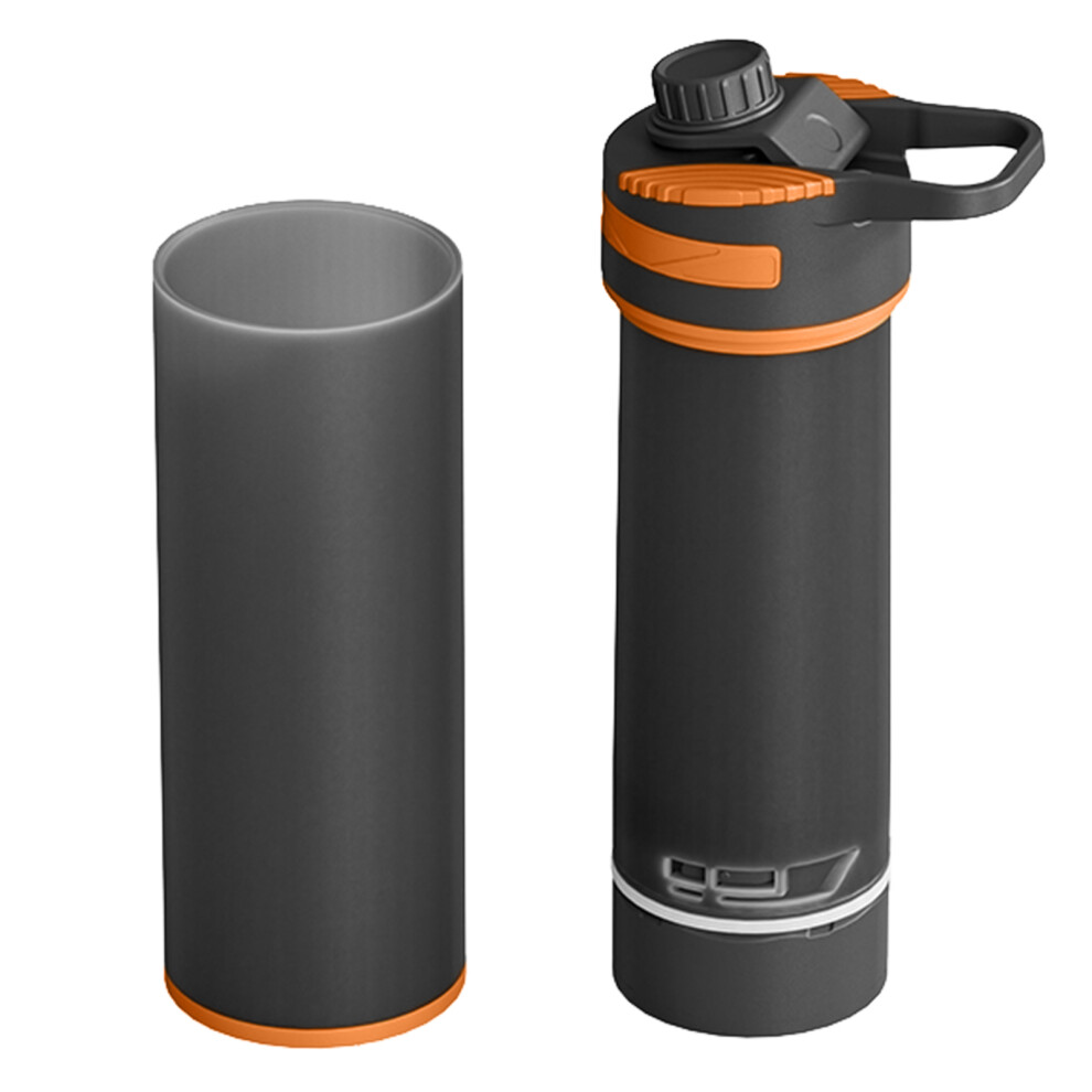 Clearly Filtered Water Bottle Ultra-Fine Filter Portable Outdoor Water Purifier for Hiking Camping and Travel Water Filter Bottle-image-OPC-PHW55GD-NEW