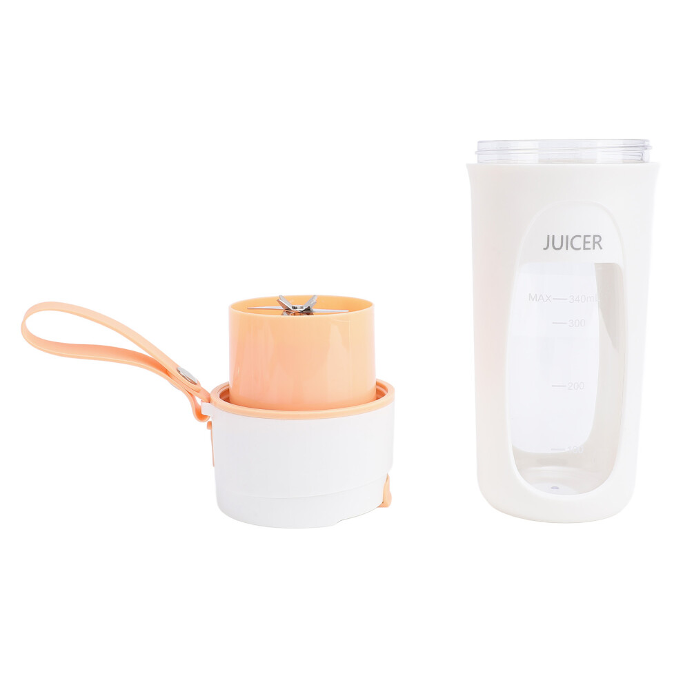 Portable Juicer Cup USB Rechargeable Blender Cordless Travel Small Blender for Home Travel