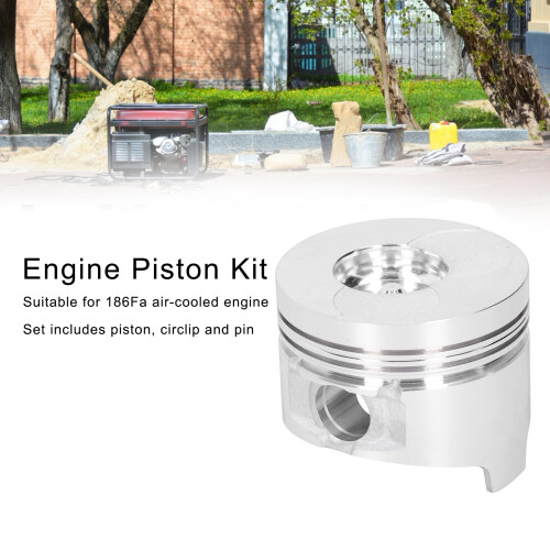 Engine Piston Kit Circlip Pin Ring Assembly 192F Replacement Parts Industrial Supplies 2