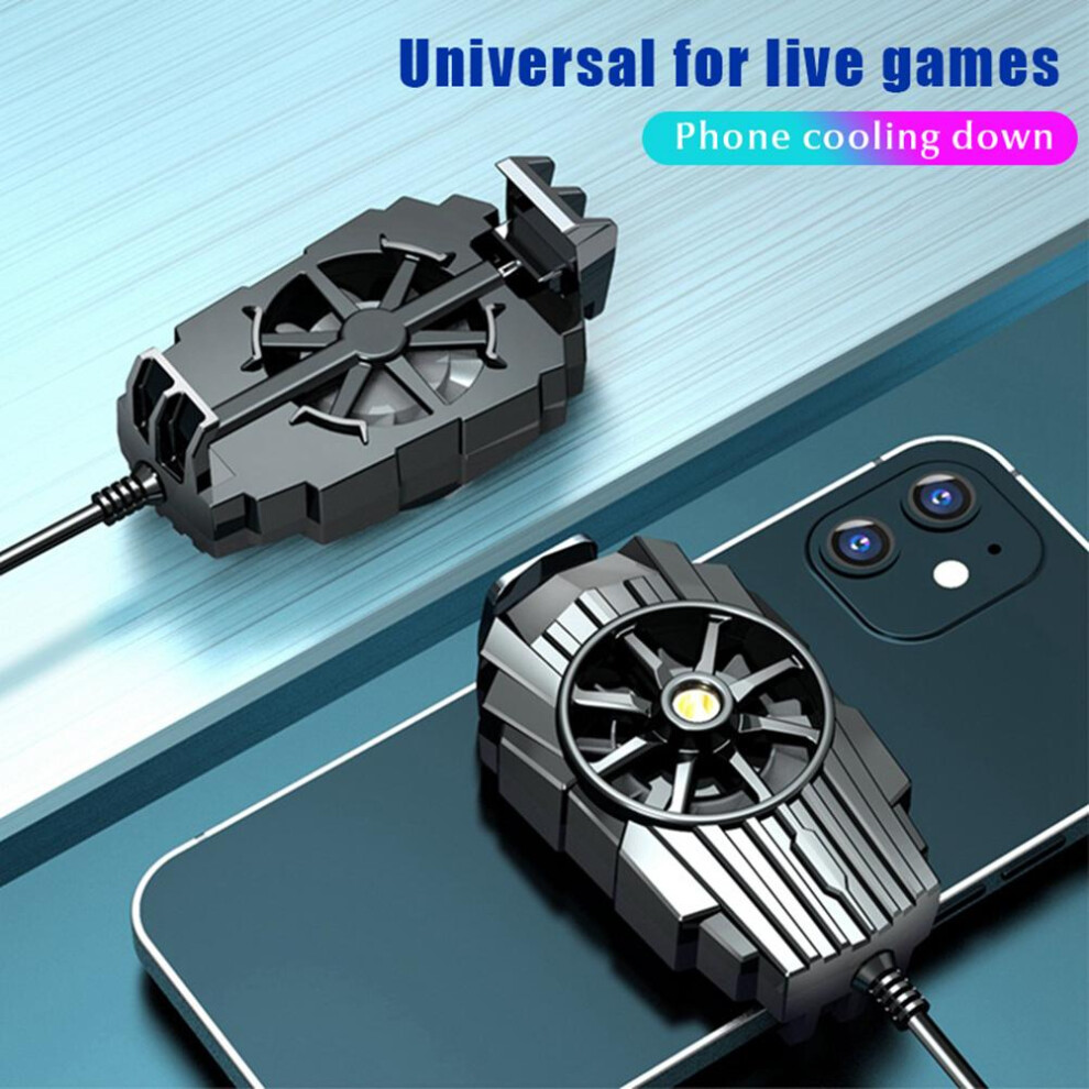 Mobile Phone Cooler Cooling Fan Gamepad Holder Bracket Fan Radiator