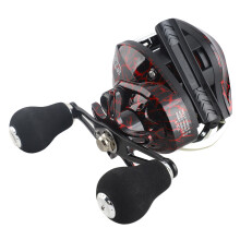 18+1 BB Kugellager Linksspirale Baitcasting Angelrolle 7,2:1
