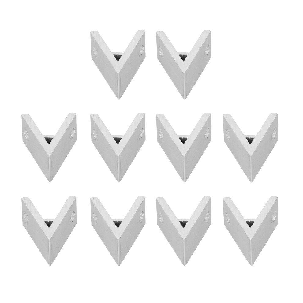 10Pcs Aluminium Angle Corner Industrial Profile Connector Accessories 2030404550603030Â45 4911323107627