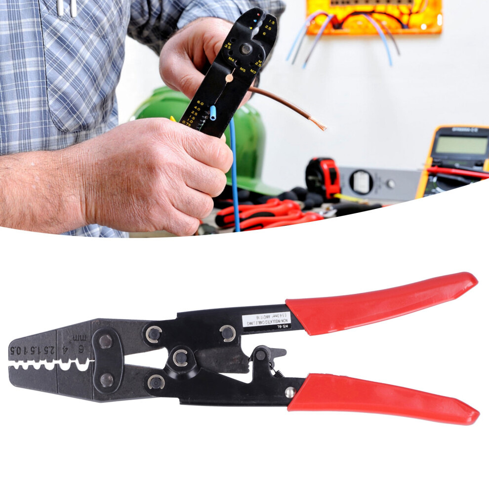 Ratchet Pliers Tool Terminal Crimping Stripper Industrial Hardware Supplies Hsâ6L 7601323107402