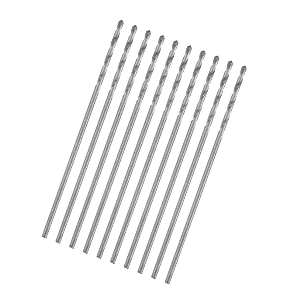 10Pcs Twist Drill Bit Small Straight Shank Pearl Drilling Machine Tools Hardware 0.75Mm 4941323107976
