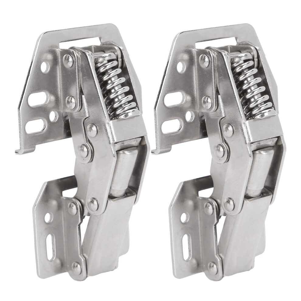 2Set Cabinet Hinge Bridge Shaped Spring Hinge For Cupboard Closet Furniture Home Improvement 4241323116191