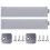 2 Set Magnetic Push Latches Drawer Damper Door Latches Push to Open System Buffer for Cabinet 2