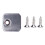 2 Set Magnetic Push Latches Drawer Damper Door Latches Push to Open System Buffer for Cabinet 11