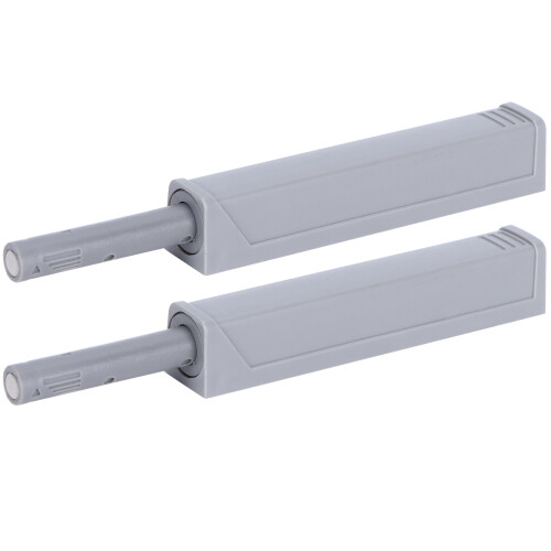 2 Set Magnetic Push Latches Drawer Damper Door Latches Push to Open System Buffer for Cabinet