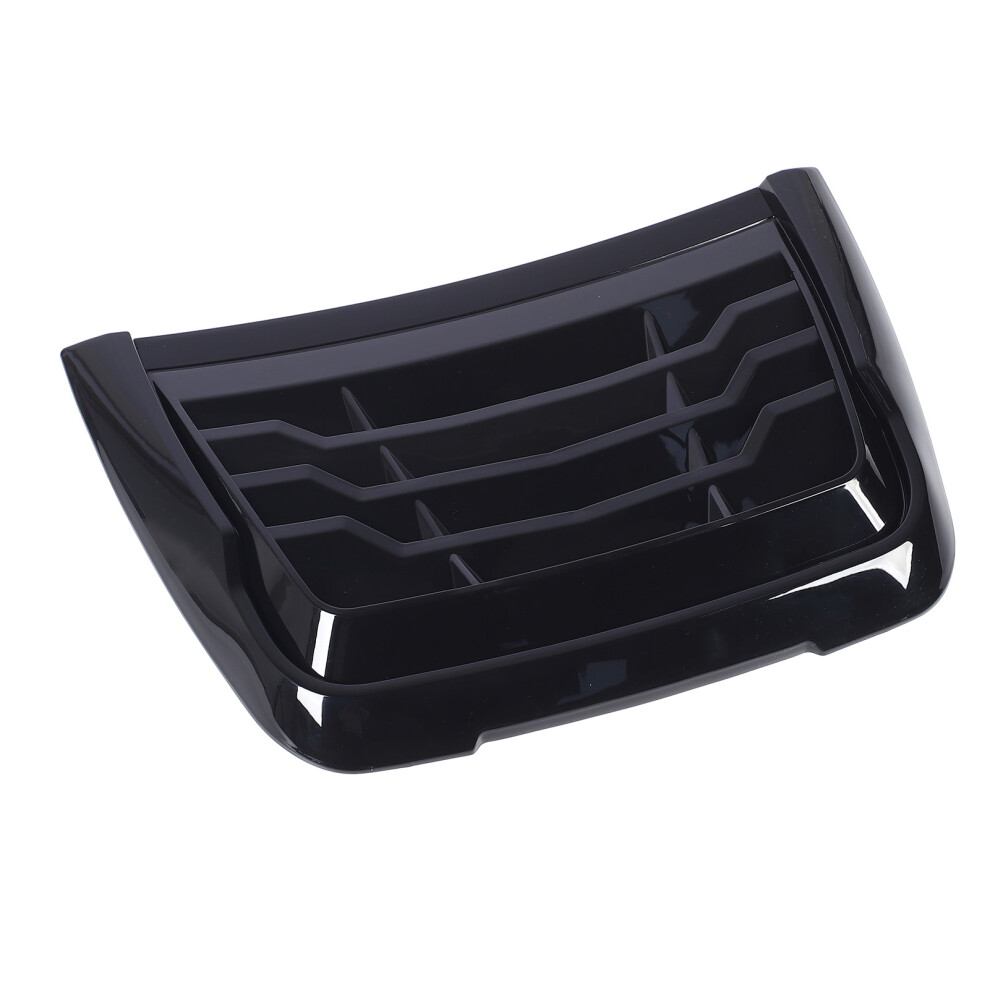 Bonnet Air Intake Vent Scoop Cover Glossy Hood Air Intake Trim Cover Improve Heat Dissipation For Ranger Xlt Xls Xl 2015-2022 Black 9381323120813