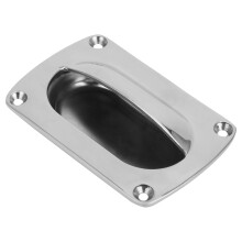 Flush Pull Handle 304 Stainless Steel Door Hardwares for Yacht Hatch RV Furniture Lockers