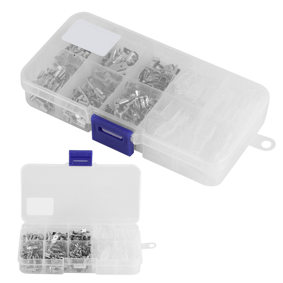 210Pcs Electrical Cable Terminals Connector Assortment Kit Industrial Accessories 2.8/4.8/6.3Mm 8421323122071