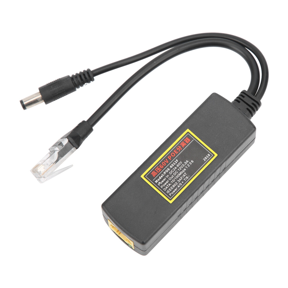 High Pressure 60V Poe Splitter For 10/100M Data Transmission Ethernet For Small Network Device 8771323125351