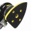 Pneumatic Sander Low Noise Small Detail Pneumatic Sander with Comfortable Rubber Handle 8