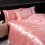 Luxury Silk 4-Piece Bedding Set with Printed Dyeing1.8m bed sheet four piece set 2