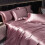 Luxury Silk 4-Piece Bedding Set with Printed Dyeing2.0m bed sheet four piece set 2