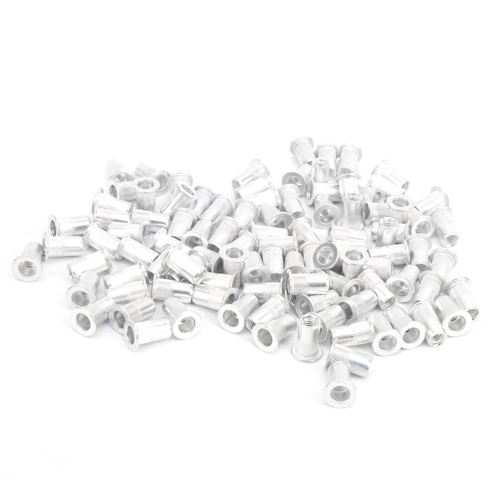 100Pcs Pull Riveting Nuts Aluminum Flat Head Vertical Hardware Accessories WJâ30045M5-image-OPC-PHW5967-NEW