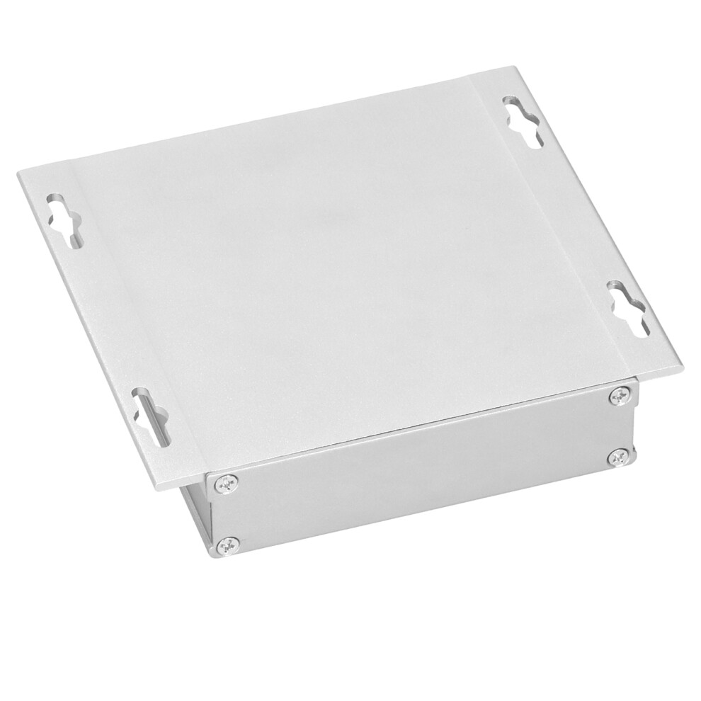 Aluminum Alloy Project Enclosure Gps Circuit Board Decoder Shell Casing Sand Gray 27X131x120mm 6921323129640