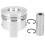 Engine Piston Kit Circlip Pin Ring Assembly Air Cooled Replacement Accessories 186FA 15