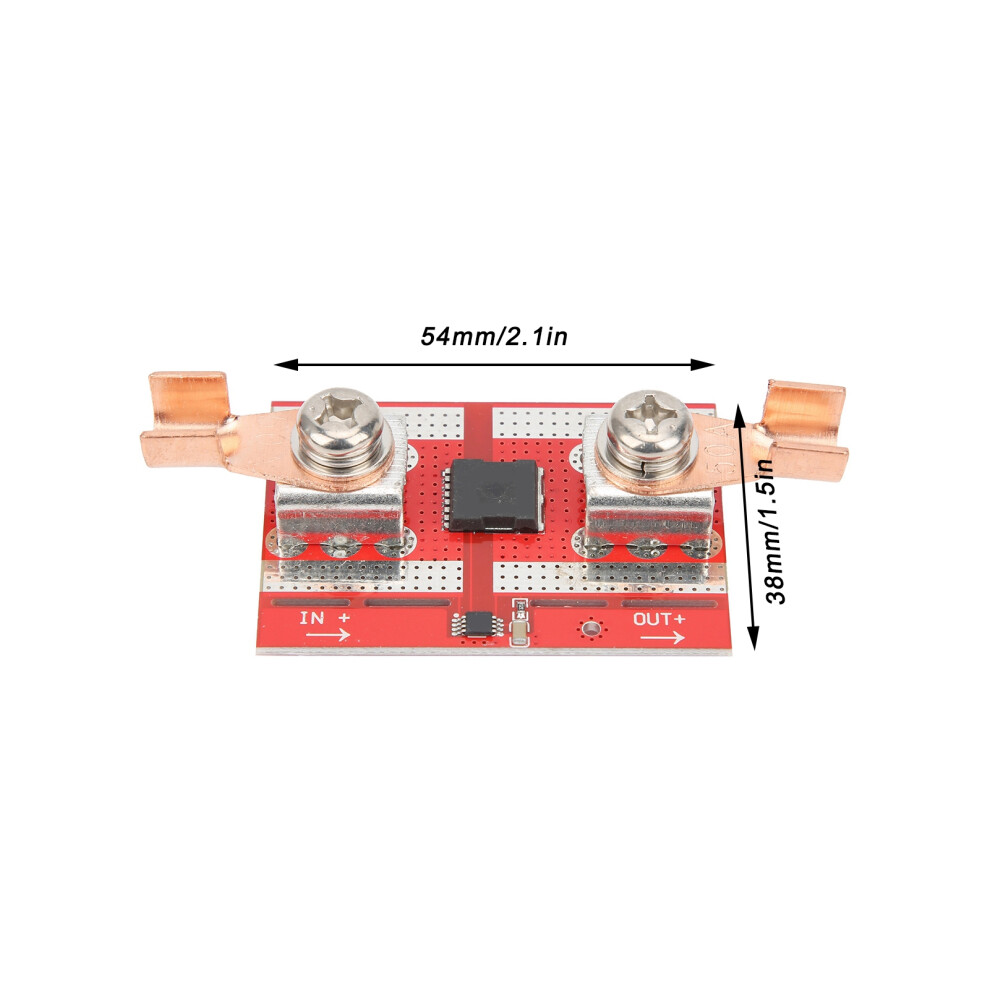 50A High Current Diode Solar Charging Anti Backflow Protection Board Positive Low Resistance 7891323132003