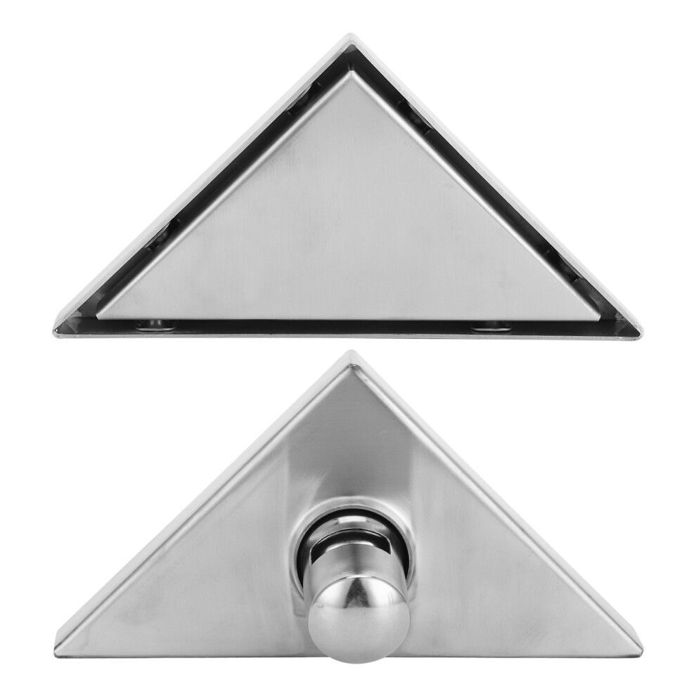 Floor Drain Set 304 Stainless Steel Triangular Corner Drain For Shower Room Bathroom 6951323134146