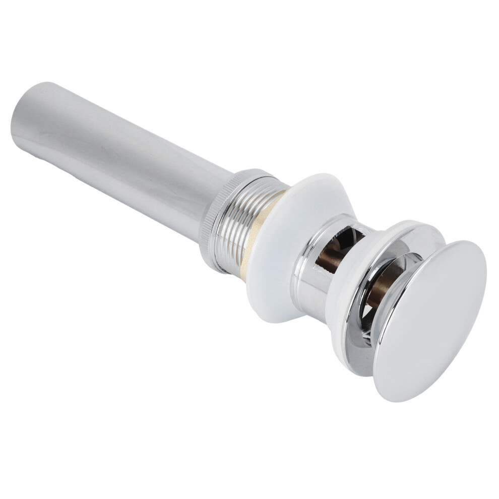 Bathroom Sink Drain Electroplating Popup Wash Basin Drainer Stopper Nonoverflow(Popup With Hole ) 8341323134198