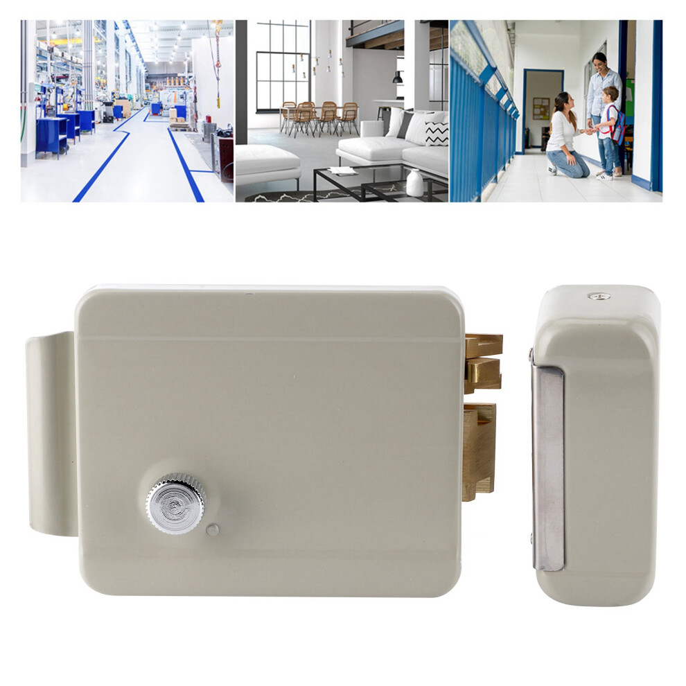 9Â12V Electric Door Strike Lock Door Access Control 2ÂWire Electromagnetic Locks For Community 3621323136053