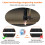 Hole Locator Steel Multi Angle Measuring Ruler Portable Universal Wall Floor Tiles Drill Guide Tool 5