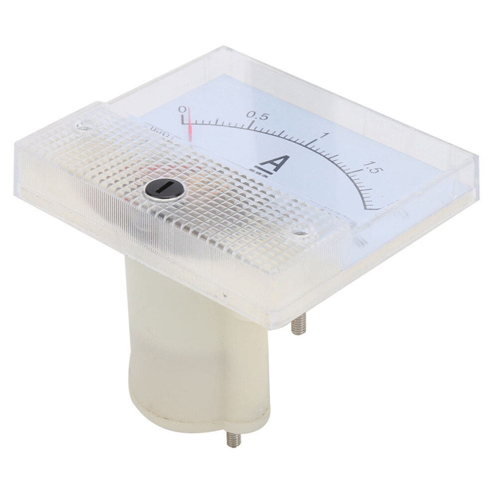 85C1 0~2A Pointer Type Ammeter Dc Current Meter Panel Ammeter For Current Measuring 8051323139528