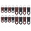 Universal Detachable Zipper Pull Tag Kit Alloy Rubber Fixer Puller Tab Replacement for Bag Backpack Cloth Jacket 11