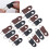 Universal Detachable Zipper Pull Tag Kit Alloy Rubber Fixer Puller Tab Replacement for Bag Backpack Cloth Jacket 6