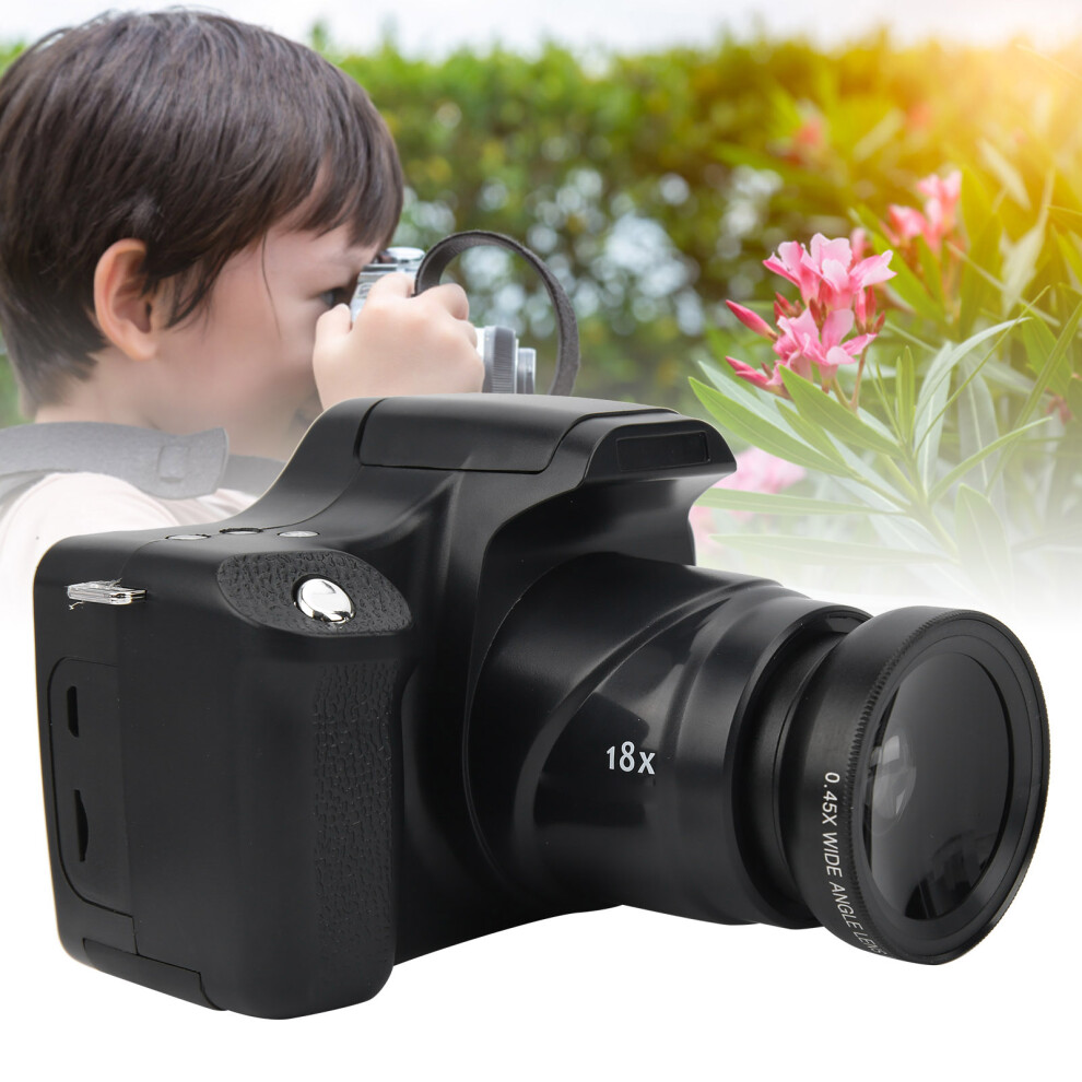 3.0 In Lcd Screen 18X Zoom Hd Slr Camera Long Focal Length Portable Digital Camera(Standard Wide Angle Lens ) 4661323141854