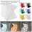 40cm LED Foldable Lightbox Adjustable Brightness Photography Softbox with 6 Colors Background 4