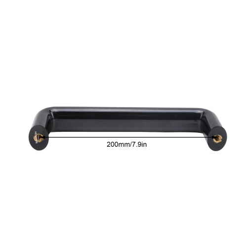 Insulation Pulls Handle UType AntiStatic Synthesis for Distribution Box Industrial Machine M8(200mm/7.9in Mounting Hole Centre Spacing ) 2