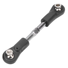 4 Stück 77–87 mm verstellbare M4-Schraube Lenkradservo Zugstange für 1/8 RC Auto