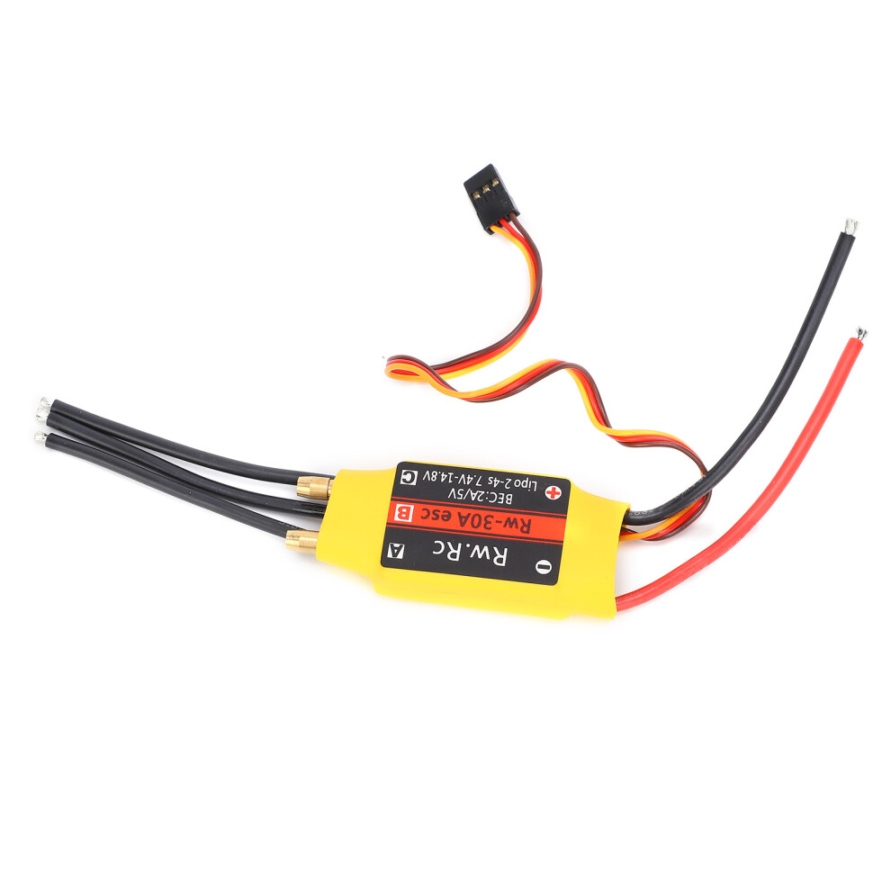 30A ESC Brushless Water Cooling Electric Speed Controller ESC for RC Boat Model-image-OPC-PHW5BMC-NEW