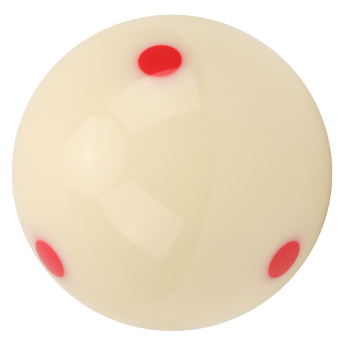 57.2mm Pool Standard Training Ball DotSpot Practice Cue Ball Billiard Accessory(Red Dot ) 2