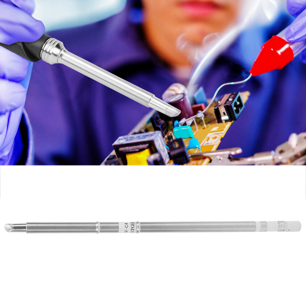 T12-C4 Soldering Iron Tip Replacement Portable Fast Heat Conduction Anti Oxidation Welding Tool 4671323147978