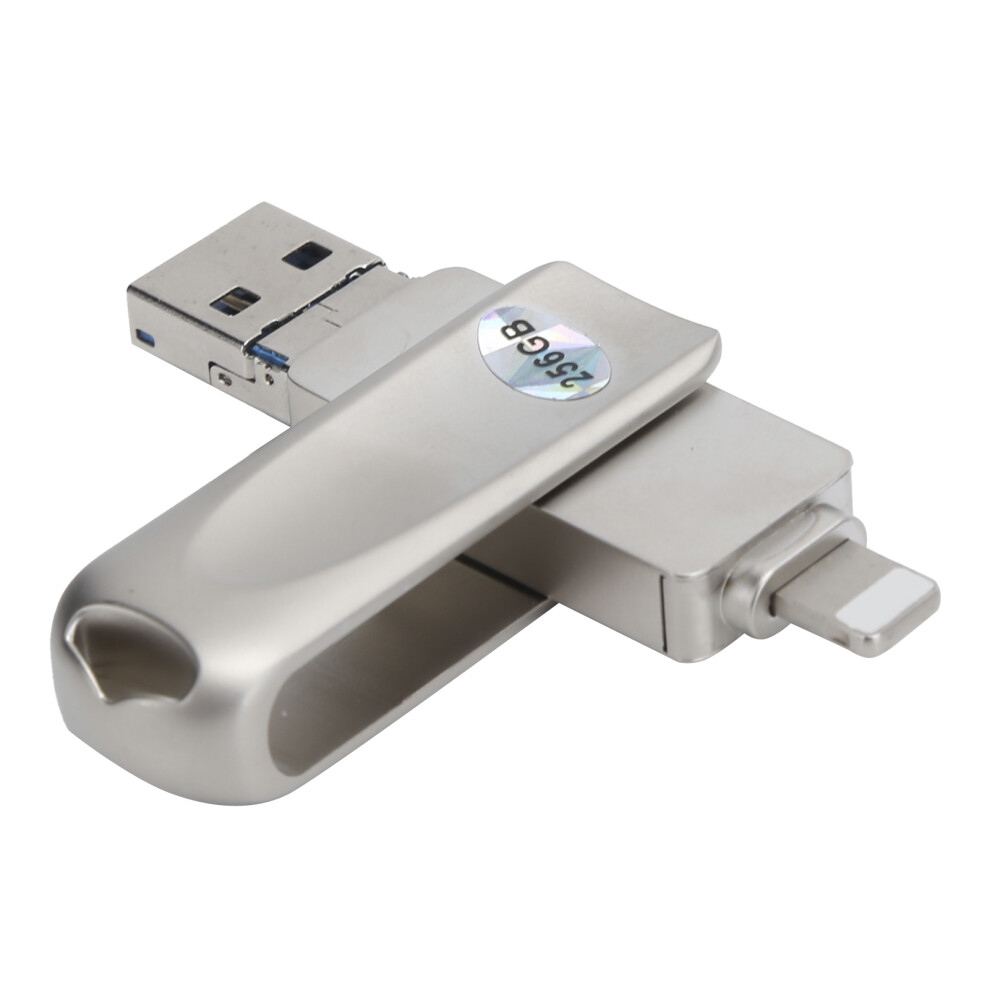 256Gb 3 In 1 Usb Flash Drive Phone Otg U Disk For Memory Stick For Android/Ios/Windows 8461323148084